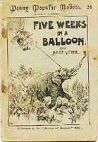 five weeks in a balloon book