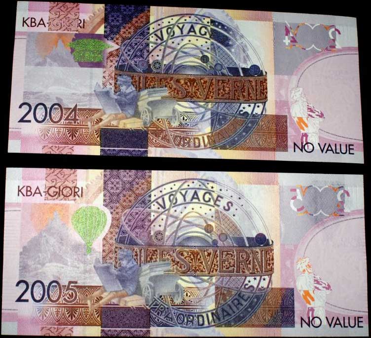 KBA-Giori Banknote, 2004 - Reverse