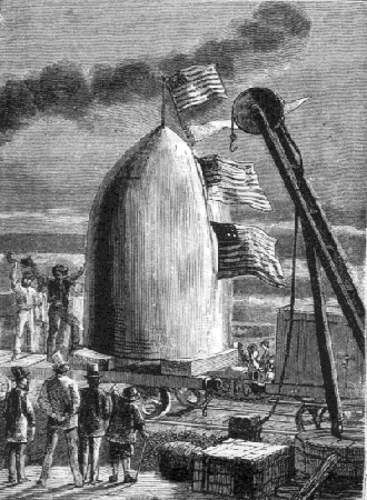 La llegada del proyectil a Stone Hill